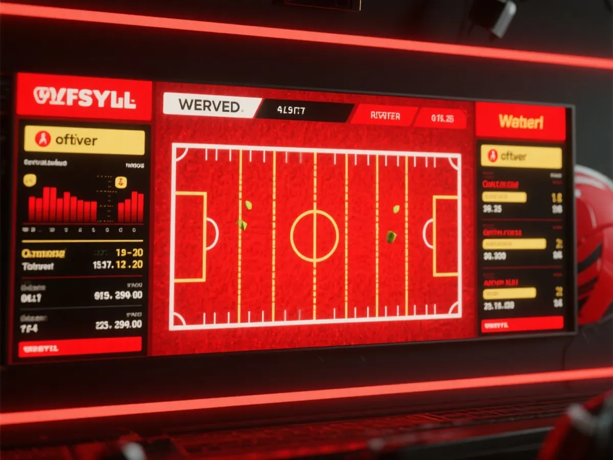 世界盃賽事資訊與投注介面視覺示意